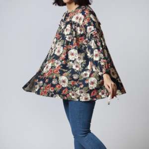 PW2339เสื้อเชิ้ตพิมพ์ลายผ้าสักหลาดขนาด XS 1ชิ้น - Product Image 3