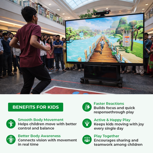 Juego Interactivo con Sensor de Movimiento con Temática de Jungla para Niños, Centros de Entretenimiento y Eventos |   INEK00028 - Product Image 3