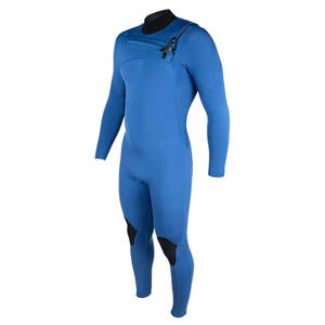 Printed Waterproof Breathable Windproof 3mm Neoprene <b>Wetsuit</b> Men Women Back Zip Full Sleeve Front OEM Custom Logo Anti UV Cold - Product Image 3