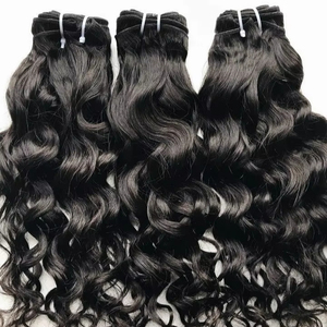 Premium Raw Indian Hair Bundles Cuticle Aligned Single Donor Temple Hair Supplier - Product Image 1