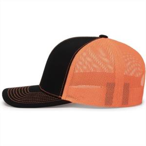 Gorra Trucker de Malla, Color Sólido, Cierre Trasero Ajustable, Unisex, Casual, Primavera Verano, Diseño de 6 Paneles para Adultos - Product Image 6