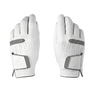 Gants de golf personnalisés haut de gamme en cuir Cabretta, adhérence douce, ventilés, doigts complets, main droite, unisexe, pour le sport - Product Image 3