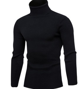 Winter Men'S Turtleneck Sweater Bottoming <b>Shirt</b> Long-Sleeved Warm Thick Sweater - Product Image 6
