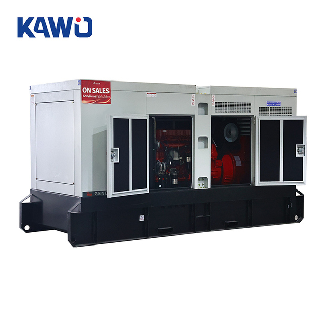 High Power 350kW Diesel Generator with Automatic Start ATS Low Fuel Consumption Silent Type 100-700kW