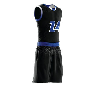 Uniformes de Baloncesto Personalizados de Alta Calidad, Diseño Personalizado, Secado Rápido, Transpirables, Reversibles, para Hombre, Uniformes en Blanco a Precio Razonable - Product Image 3