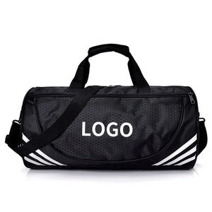 Bolsa de Deporte Personalizada con Logotipo de Alta Calidad para Hombre, Bolsa de Gimnasio Impermeable con Separación para Ropa Seca y Mojada, Bolsa de Viaje de Nailon - Product Image 4