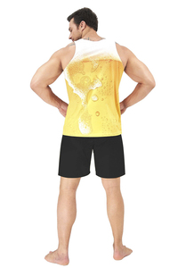 Débardeur de sport personnalisé pour homme, sublimation, haute qualité, vêtements de musculation, entraînement en salle de sport, gilet de sport, confort premium - Product Image 2