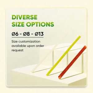 High Quality Eco-Friendly <b>Drinking</b> <b>Straws</b> Made Natural Agricultural Materials Pangreen Global Corporation Vietnam - Product Image 1