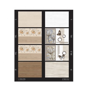 กระเบื้องผนังลายโมเดิร์นแบบมีความลึก ขนาด 300x450 มม. ผิวด้าน ผลิตจากพอร์ซเลน สำหรับตกแต่งภายใน ยี่ห้อวอลล์มาร์ค - Product Image 1