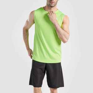 Men's Tank Tops High Quality Quick Dry And <b>Machine</b> Washable Breathable Summer Collection Sustainable Wholesale - Product Image 2