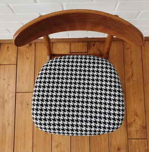 Chaise de salle à manger mi-siècle en bois massif, couleur naturelle, pour la maison et l'hôtel – Offre spéciale - Product Image 6