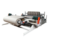 Machine de découpe et de rembobinage automatique à grande vitesse pour rouleaux géants de papier kraft