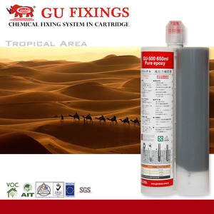 Ancrage chimique époxy à deux composants à durcissement lent de 650 ml pour le renforcement du béton, projets d'ancrage critiques à haute température - Product Image 5