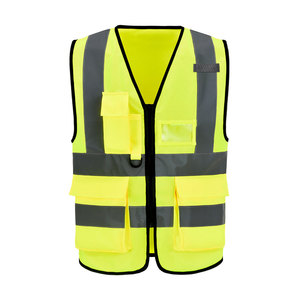 Gilet de travail durable, vêtements de sécurité pour les chantiers de construction, les usines et les applications de sécurité routière, gilet de travail respirant - Product Image 1