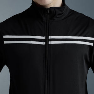 Conjunto Deportivo de Dos Piezas para Hombre, con Logotipo Personalizado, Transpirable, Informal, Chaqueta y Pantalones de Poliéster con Cierre, Traje Deportivo para Hombre - Product Image 6