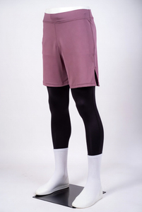 Wholesale Men's Halal Quick Dry Swim Shorts Custom Logo Solid Color High Street Activewear Cover Awrah Shorts Sunni - Product Image 2