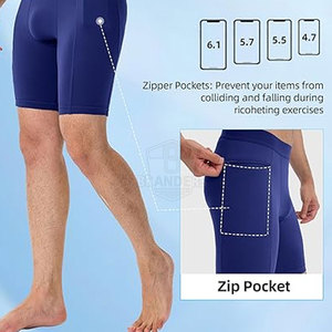 Diseño de Logotipo Personalizado, MOQ Bajo, Pantalones Cortos Ajustados de Spandex para Hombre, Ropa Deportiva, Novedad 2026 - Product Image 5