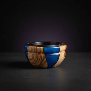 Brûleur à Bakhoor en bois et résine de haute qualité, fait main, de qualité supérieure, porte-encens arabe Madkhan pour la décoration de la maison de luxe, parfum Oud - Product Image 3
