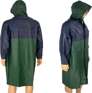 High Quality Green Lightweight Disposable Eco-Friendly for Single-Person Hooded Raincoat for Men Women Waterproof - Product Image 4
