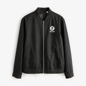 Veste bomber à capuche décontractée d'hiver de haute qualité avec logo personnalisé, prix de gros, tissu en nylon/polyester - Product Image 1