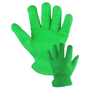 JNM SAFETY Cowhide Grain Leather Driver <b>Gloves</b> Adjustable Wristlet Cuff Heat Resistant Anti-Static Durable 11 oz Thickness - Product Image 4