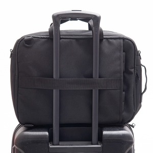 Sac à dos d'affaires multifonctionnel noir de grande capacité, sac pour ordinateur portable, sac de voyage, mallette portable - Product Image 5