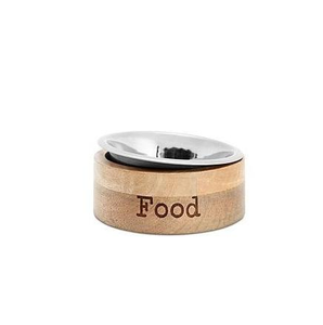 Handmade Modern Pet Bowls Convenient Elevated Wooden Stand Natural Finish Cute Brown 1.5kg Feeders for <b>Dogs</b> - Product Image 6