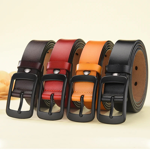 Cinturón de Cuero Vacuno Personalizable de Alta Calidad para Hombre, Estilo Casual con Hebilla de Acero, Venta al Por Mayor - Product Image 5