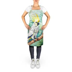 นกกระตั้วซัลเฟอร์-หงอนผ้ากันเปื้อนขนาดใหญ่หลากสีสำหรับทั้งชายและหญิงการทำอาหารอบงานฝีมือทำสวนสำหรับผู้ชายและผู้หญิง - Product Image 2
