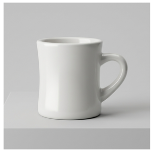 Mug à café double paroi en porcelaine de qualité supérieure, personnalisable, de style Japandi, de grande taille, pour cappuccino, MARUASA - Product Image 1