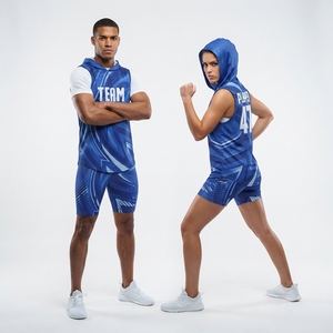 Tenue de football 7v7 sublimée à compression respirante, antibactérienne, séchage rapide, sac de sport, gants de football 2026 - Product Image 2