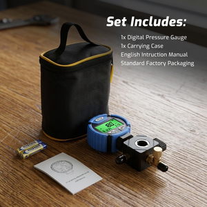 Manómetro Digital de Baja Presión para Refrigerante Único con Función de Prueba de Fugas, -14.5~800psi, 88 Refrigerantes Disponibles para HVAC - Product Image 2