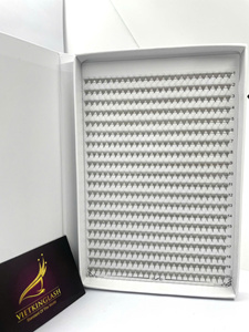 ถาดขนตาปลอมสีดำด้านแบบมิงค์ ขายส่ง ขนตาแคชเมียร์แบบเส้นต่อเส้น อุปกรณ์ต่อขนตา - Product Image 4