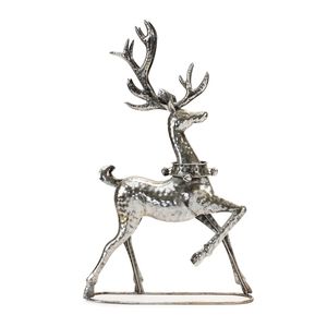Centro de Mesa de Reno de Aluminio de Primera Calidad, Elegante Estatua de Reno Navideño para Decoración de Mesa de Comedor - Product Image 2