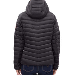 Custom <b>Women's</b> Winter Puffer <b>Coat</b> Fashion Quilted Hooded <b>Waterproof</b> Eco-Friendly Outerwear Private Label Apparel Manufacturer - Product Image 5