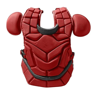 PROFIT SPORTS Protector de Pecho y Hombros Rojo para Boxeo, Material PU Resistente al Desgaste, Equipo de Entrenamiento de Artes Marciales Unisex, Cintura Alta - Product Image 1