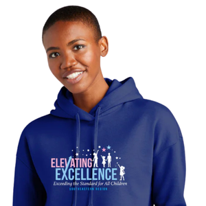 Hoodie court en molleton bleu modeste, en mélange de coton doux, à manches longues, pour un style décontracté et un usage quotidien – Collection Excellence Élevée - Product Image 4