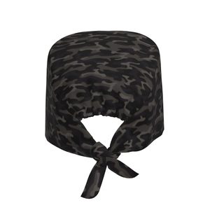 Gorros Quirúrgicos Unisex de Algodón, Secado Rápido, Transpirables, Absorbentes de Sudor, con Sección Elástica, para Peluquería Canina, Enfermería, Laboratorio, con Estampado Floral, Personalizables - Product Image 2