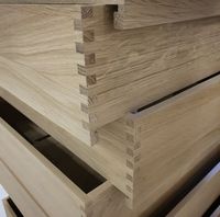 Panneau de façade de tiroir de meuble moderne en bois massif, fabricant OEM personnalisé