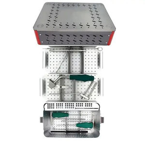 Último modelo de juego de instrumentos para tornillos canulados de 7.3mm, para cirugía ortopédica e implantes, reutilizable, certificado CE, 1 año de garantía, en caja - Product Image 1