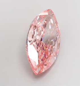 Diamante Cultivado en Laboratorio con Certificación IGI, 23.10 CT, Corte Marquise Modificado Brillante, Color Rosa Intenso, Claridad VS1, ROYAL GEMS 735551053 - Product Image 2