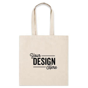 Bolsa de Compras de Lona de Algodón con Logotipo Ecológico Impreso |   Bolsa de Tela Reutilizable con Impresión Personalizada para Promoción Minorista, Uso Diario, Exportaciones al por Mayor - Product Image 1