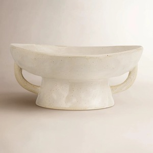 ชามเซรามิกทำมือลายดอกไม้สไตล์มินิมอลสำหรับเสิร์ฟอาหารและตกแต่ง - Product Image 2