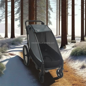 Remorque de vélo pour chien de compagnie pour utilisation avec poussette - Product Image 2