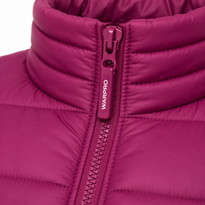 OEM Men's Puffer <b>Jacket</b> Custom Logo Winter Warm <b>Canvas</b> Outerwear Hooded Stand Collar Full Zip Windproof Breathable 100% - Product Image 5
