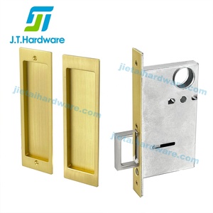 Hình chữ nhật <span class=keywords><strong>Pocket</strong></span> <span class=keywords><strong>Door</strong></span> phần cứng trượt Closet <span class=keywords><strong>Door</strong></span> xử lý Heavy Duty <span class=keywords><strong>Pocket</strong></span> <span class=keywords><strong>Door</strong></span> Edge kéo với Pop out vòng kéo - Product Image 1
