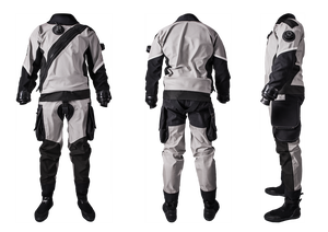 Men's Gray <b>Black</b> <b>Work</b> Coverall Polyester Dust Proof Snag Resistant Abrasion Resistant Waterproof Windproof Chemical Resistant - Product Image 6