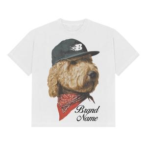 Camisetas de Hombre con Cuello Redondo 100% Algodón, Diseño Premium Totalmente Personalizado 2026, Corte Holgado, Precios al por Mayor - Product Image 1