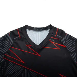 Maillots de motocross personnalisés en polyester, tailles et styles variés, vêtements de sport grande taille, impression par sublimation, combinaison de motocross respirante - Product Image 4