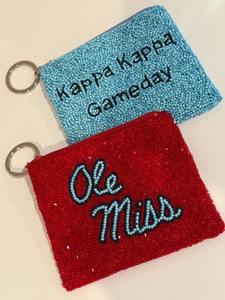 Monedero con bordado de cuentas, mini monedero con cremallera, con aroma a dinero y cuentas de colores, ideal para fiestas y regalos para mujeres y niñas. - Product Image 3